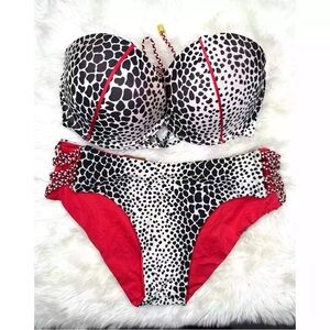 Beach Bunny Girl on Fire Bikini